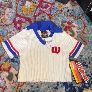 Wilson Tennis Crop Top